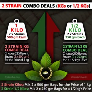 2 Strain Combo Deals: Split Discounted Kilos or 1/2 Kilos
