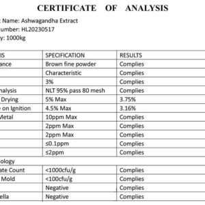 Ashwagandha Extract (3%) – Withania Somnifera - Image 3