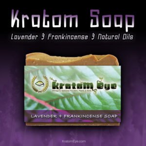 NEW: Kratom Soap (with Lavender & Frankincense + Natural Oils) | Exfoliating / Cleansing