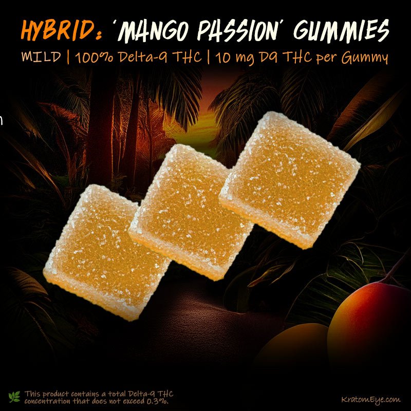 Mango Passion (Hybrid) | Delta-9-THC Gummies