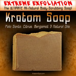 Alternative view of Kratom Soap (w/Palo Santo, Citrus, Bergamot, Natural Oils) | Extremely Exfoliating & Cleansing