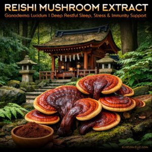 Reishi Mushroom Extract Powder | Sleep, Stress & Immunity Support