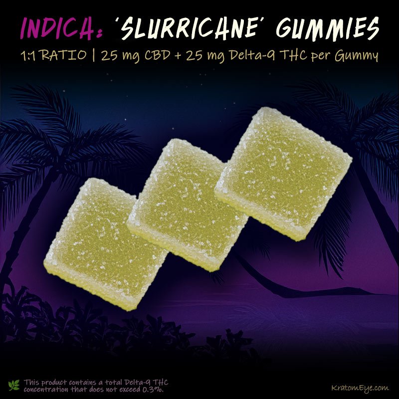 Slurricane (Indica) | CBD & Delta-9-THC – 1:1 Ratio
