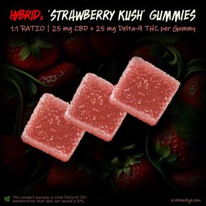 Strawberry Kush (Hybrid) | CBD & Delta-9-THC – 1:1 Ratio